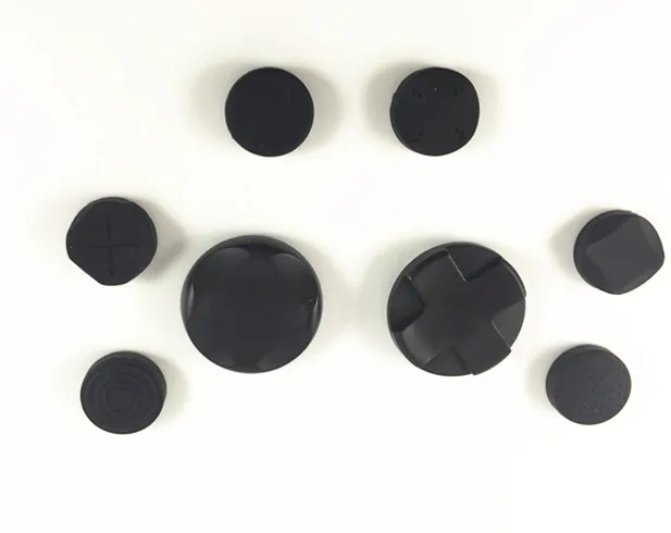 10 наборов перекрестных кнопок + функциональных 6 шт. силиконовых колпачков для