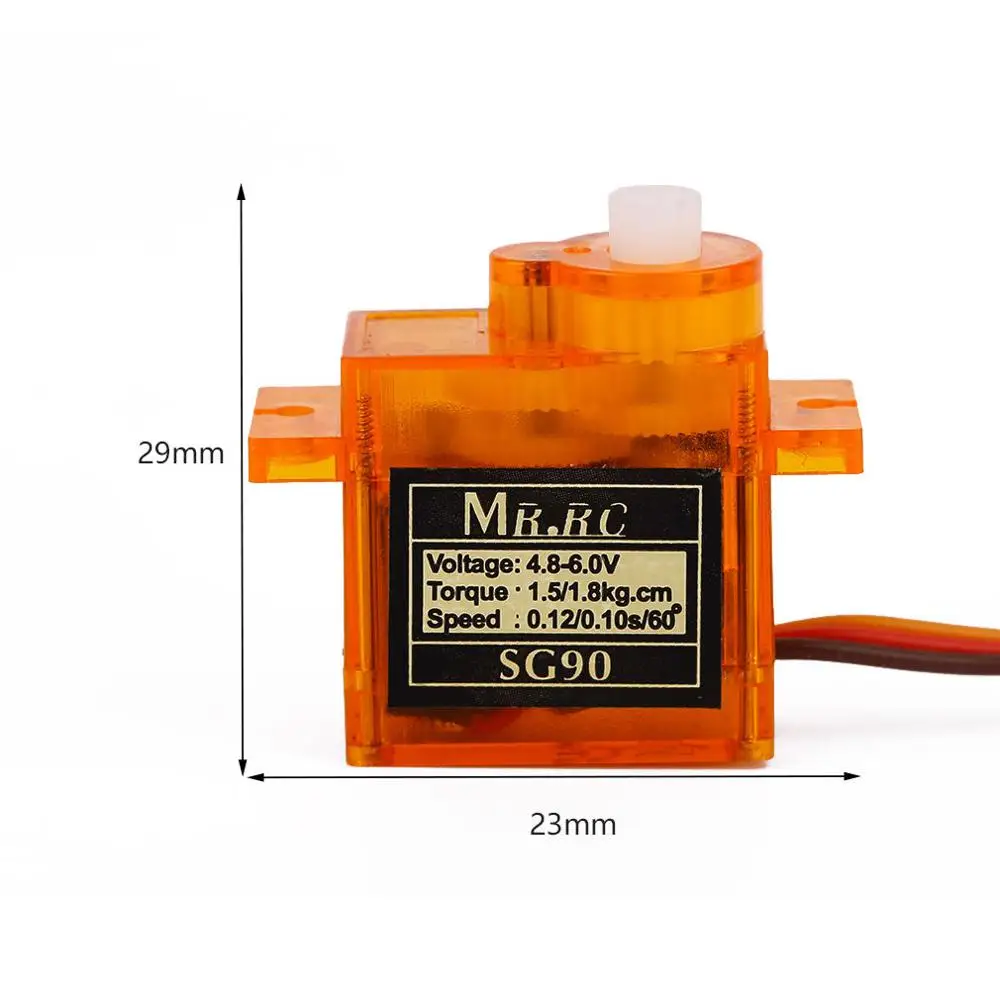1 шт. SG90 MG90S Mini Micro Servo Для Arduino RC 250 450 6CH для вертолета рулевого управления самолета