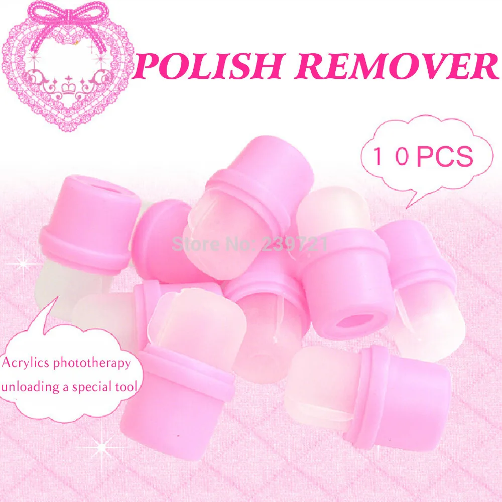 Конфетный любовник 10 шт. дизайн ногтей пластиковая гелевая лака для удаления