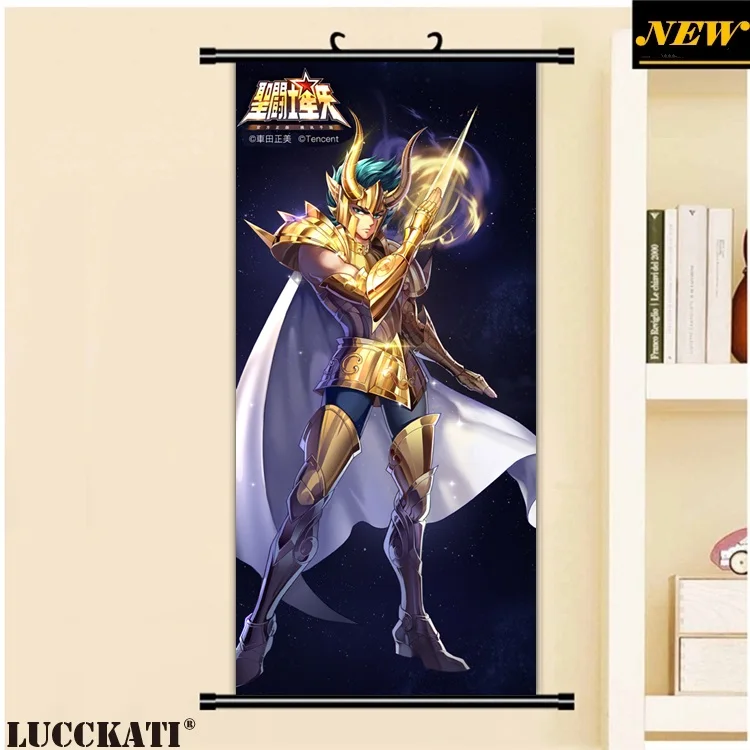 45X95 см святая Сейя Рыцари зодиака Seinto Seiya CAME мультфильм аниме Настенная картина плакат в рулоне холст живопись