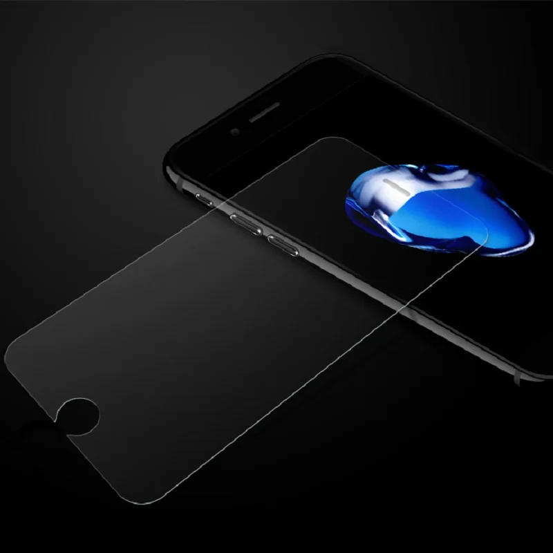 Ультратонкое закаленное защитное стекло ITEUU для iPhone 7 8 Plus SE 2020 2 шт. | Мобильные