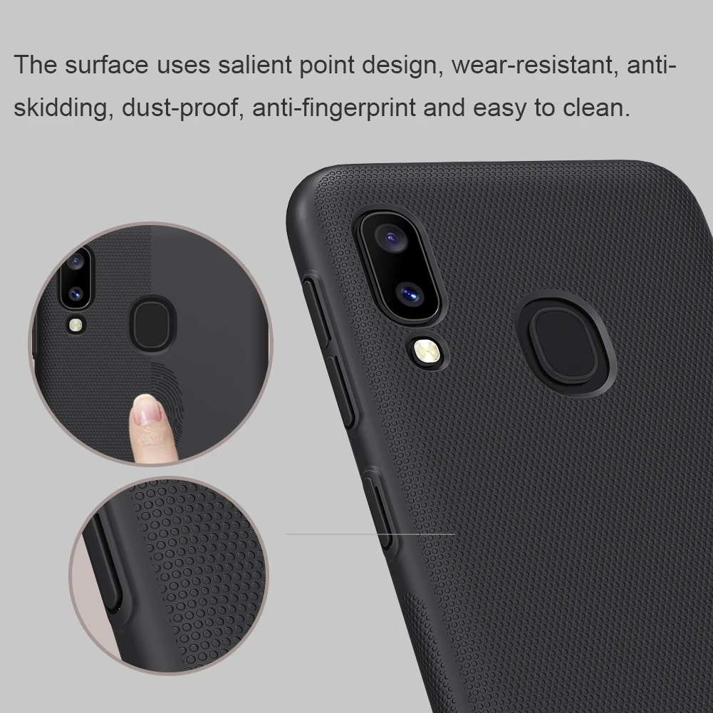Nillkin для samsung Galaxy A10s A20e A90 A80 A70 A60 A50 A40 A30 A20 чехол матовый защитный чехол-накладка из поликарбоната чехол для samsung A10 чехол
