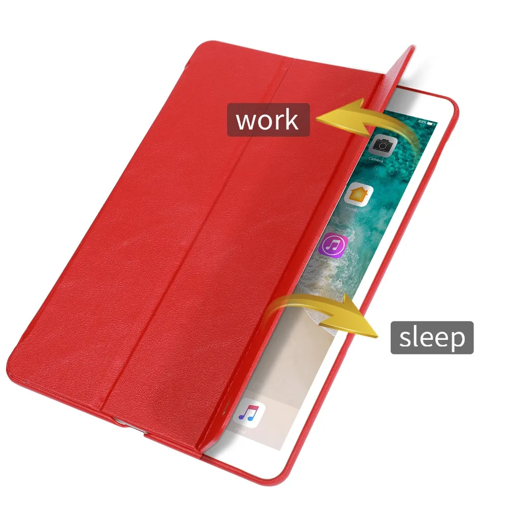 Jisoncase для iPad Air(3rd Gen) 10," кожаный тонкий складной Ультра легкий защитный чехол с автоматическим пробуждением/сном