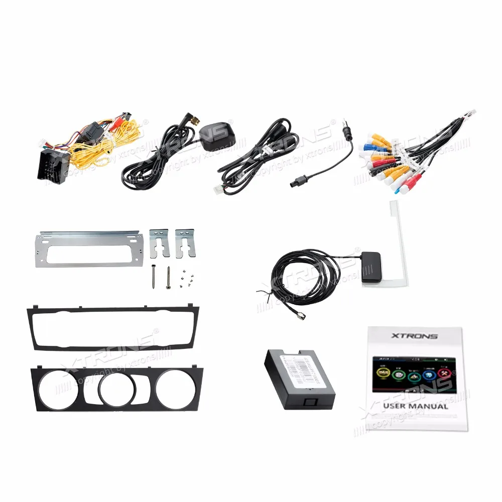 XTRONS 7 дюймов Автомобильный DVD плеер 2 din радио DAB + Canbus GPS навигации для BMW E90 седан E91
