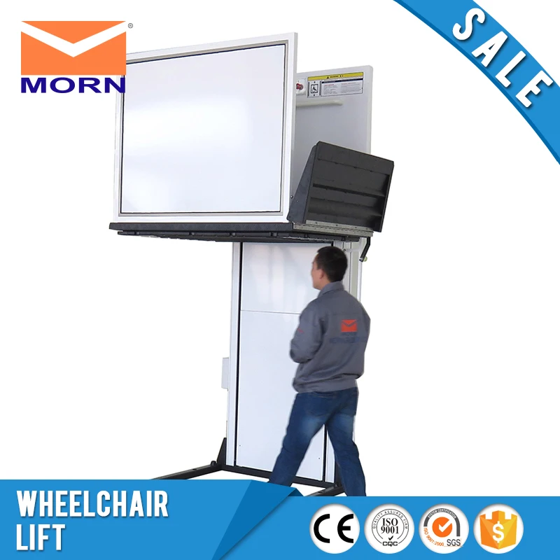 1.6m vertical wheelchair lift hydraulic platform small home elevator indoor and oudoor used for hospital restraurant | Инструменты