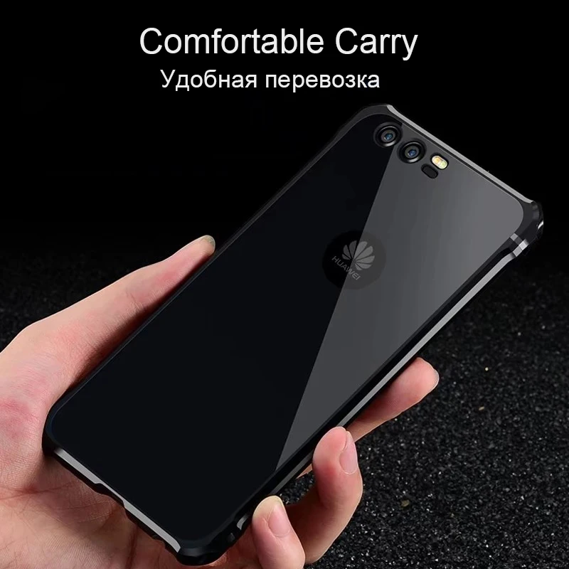 Leanonus металлический корпус для Huawei mate 10 Pro P10 плюс смешанный с алюминием каркас +
