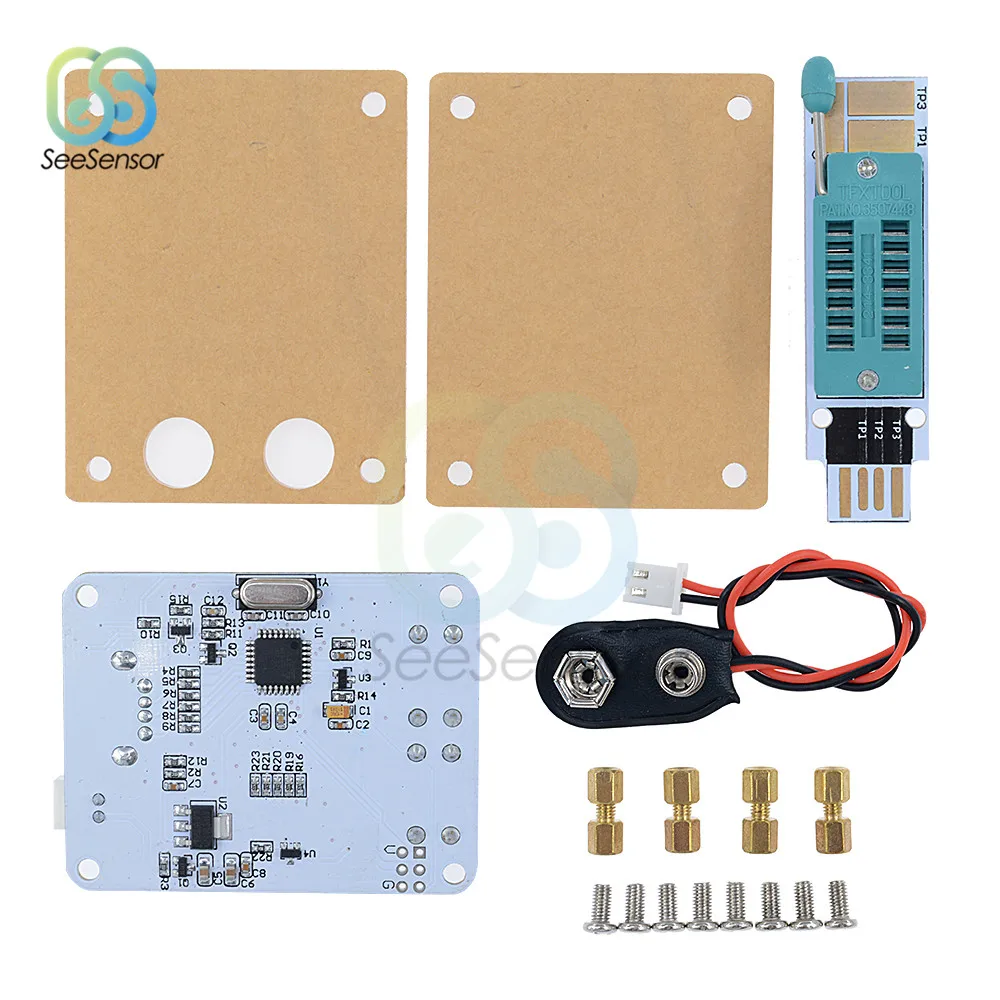 Цифровой транзисторный тестер Mega328 ATmega328 цифровой 8 МГц MK328 кристаллический