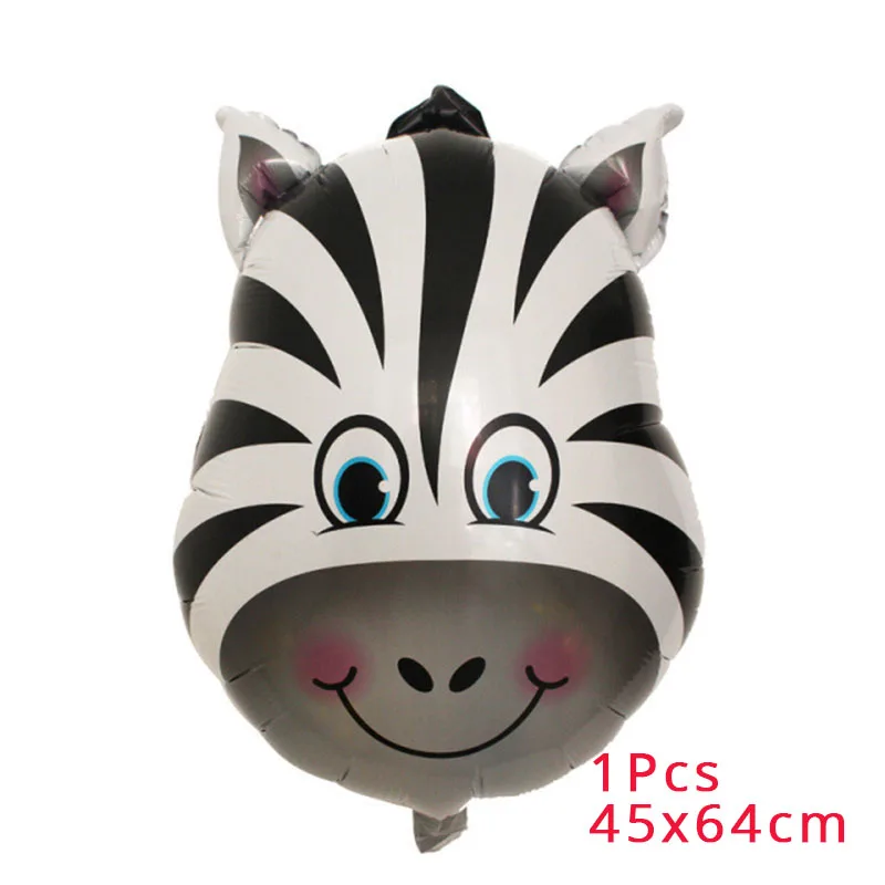 WEIGAO 0123456789 воздушные шары из фольги в виде цифр Гигантские Воздушные шары в форме животных сафари джунгли вечерние Декор Дети День рождения Globo мяч Balony