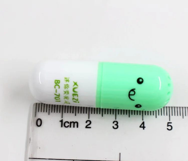 Мини-маркер Lytwtw's Pill-фасонный маркер 6 шт. художественные маркеры для рисования