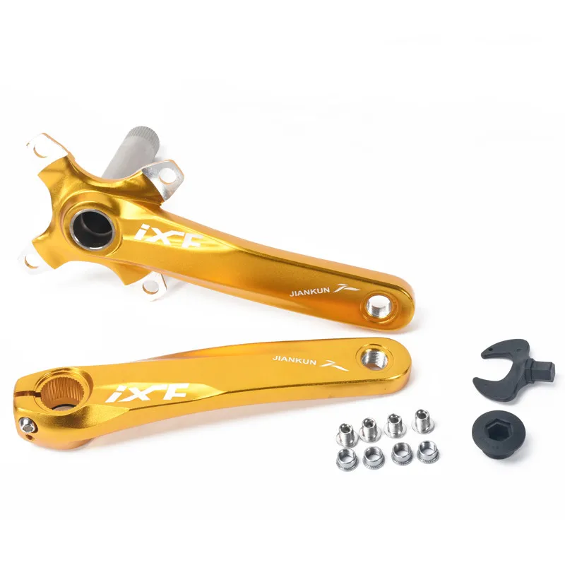 IXF Mtb велосипед Cran 170 мм алюминиевый CNC104 BCD узкая широкая Цепь 32 T/34 T/36 T/38 T велосипедный шатун с нижним кронштейном