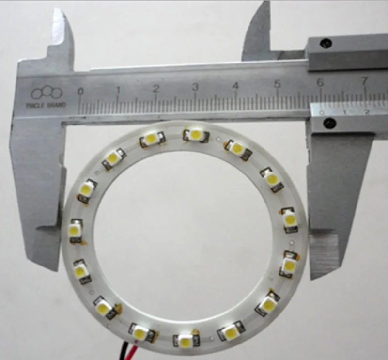 2 шт./лот 1210/3528 SMD 60 мм светодиодный светильник &quotангельские глазки&quot кольцевой
