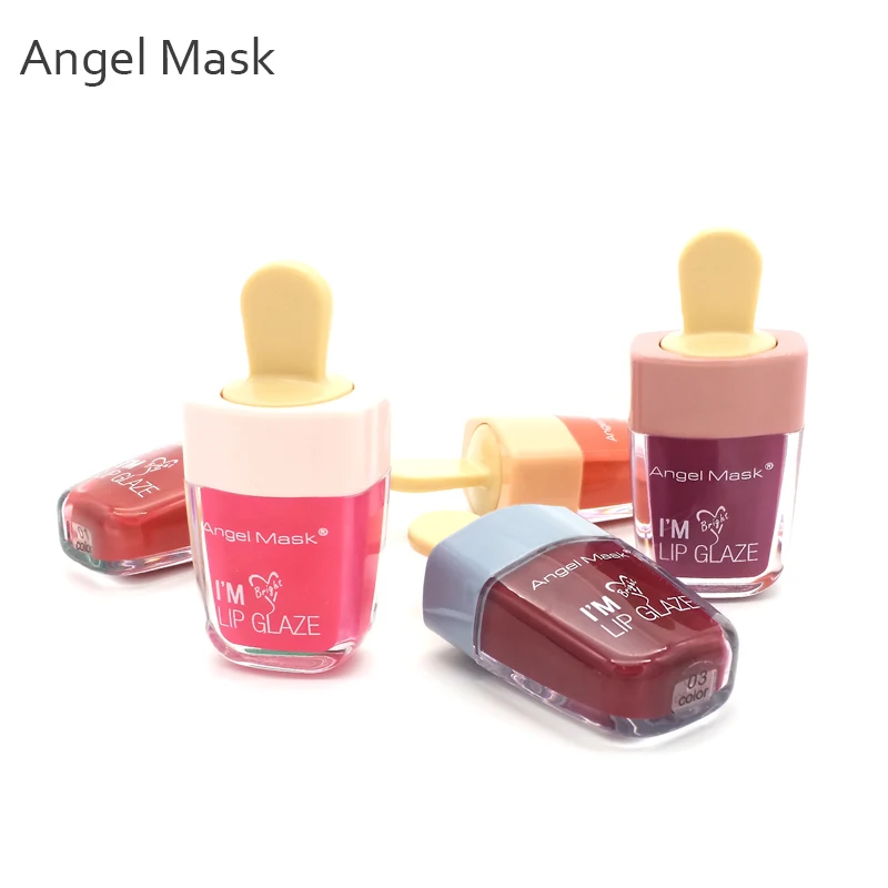 Ангел Маска вишня жидкая помада розовый оттенок губ Magic губы более пухлыми