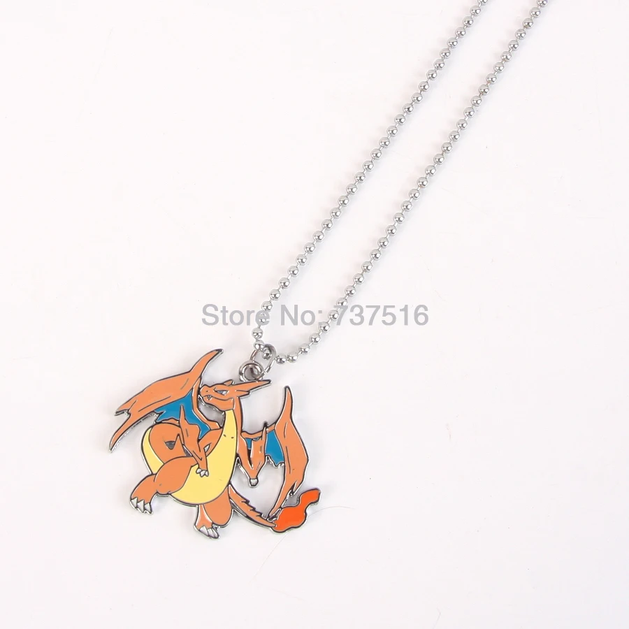Новые летающие Монстры Огненный Дракон Charizard металлическая анимационная