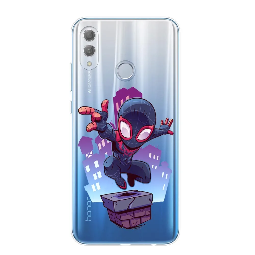 Роскошный чехол для телефона с героями Marvel и Мстителями, чехол для huawei Honor 9 10 20 Lite Pro 10i 8X 8C 6X 7X, мягкий ТПУ чехол-накладка s Etui