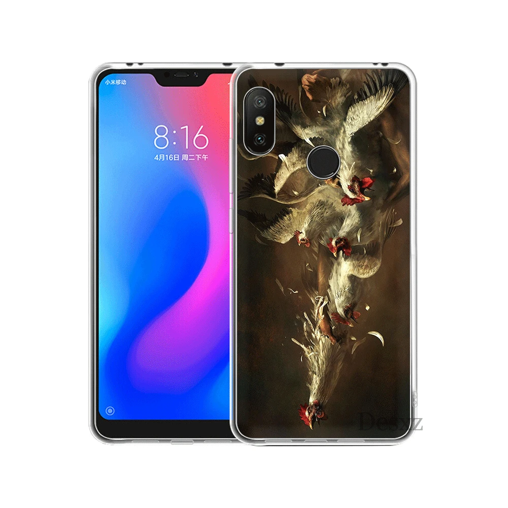 Чехол для телефона Xiaomi Redmi Note 3 4 4X 5 6 5A Prime Pro курица петух Жесткий ПК|Чехлы-накладки|