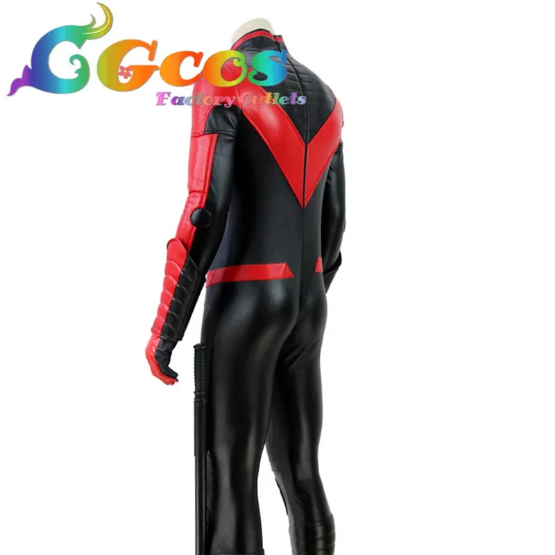 CGCOS Бесплатная доставка Бэтмен Arkham City Nightwing Дик Грейсон маскарадный костюм для