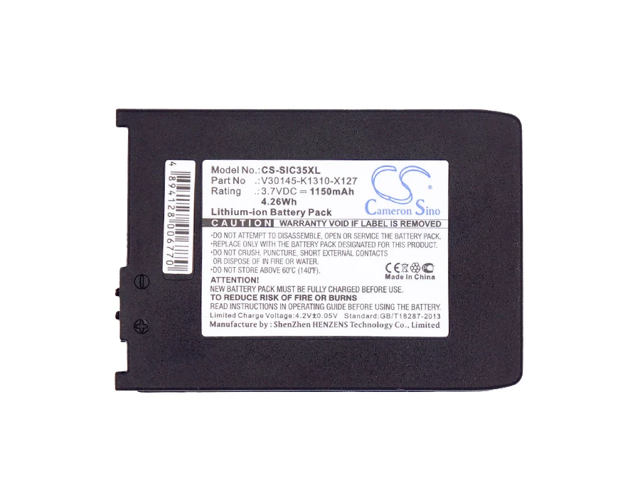 Кэмерон Sino150mAh Батарея для SIEMENS 3506 3508 3518 3568 3608 C35 C35e C35i M35 P35 S35 S46 S47