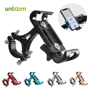 untoom universal motorcycle bicycle phone holder 3 5 6 5 aluminum alloy bike handlebar stand mount for samsung xiaomi redmi gps free global shipping