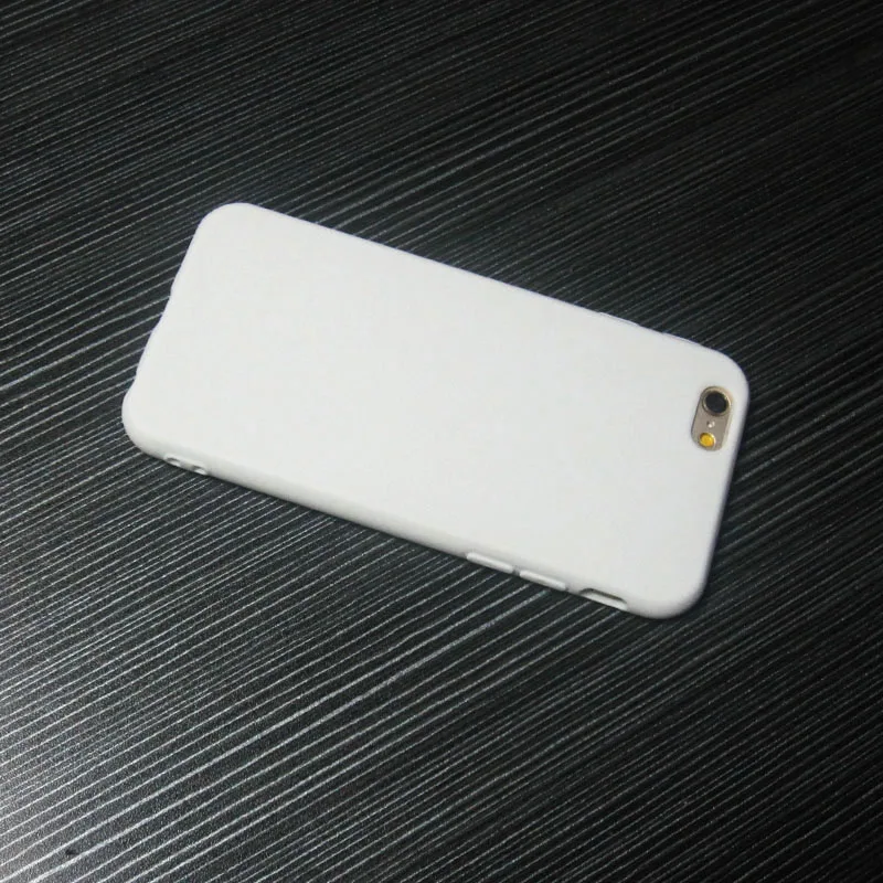 Чистый белый чехол для iPhone6 гибкий противоударный защитный iPhone6S|Бамперы| |