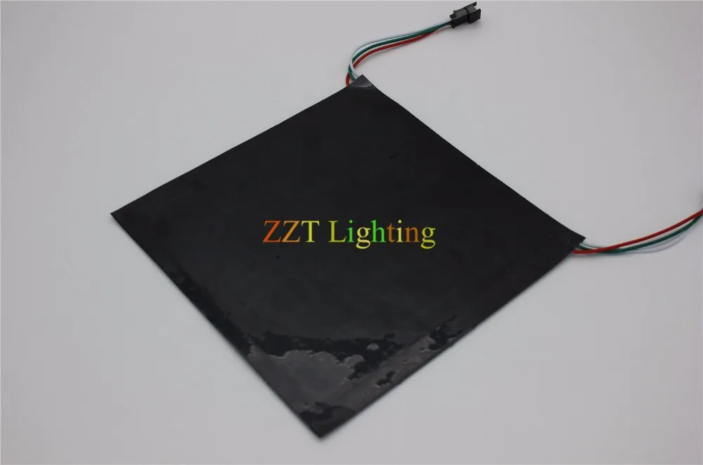 P10mm 16*16 пикселей 256 светодиодов Гибкая мини светодиодная матрица ws2812 WS2812b