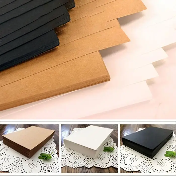 DIY крафт пустая винтажная бумага путешествия Офис школа письма сообщения открытки, поздравительная открытка почтовые открытки 10 шт