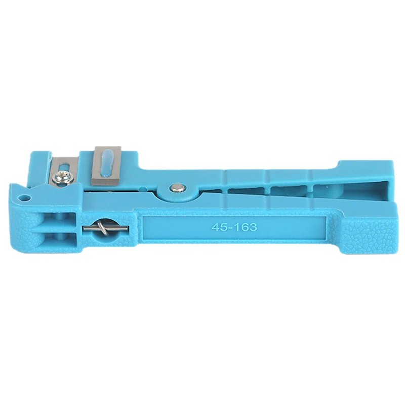 45-163 Fiber Optic Stripper Mid Span Cable Cutting Tool Loose Tube Cutter Blue | Инструменты