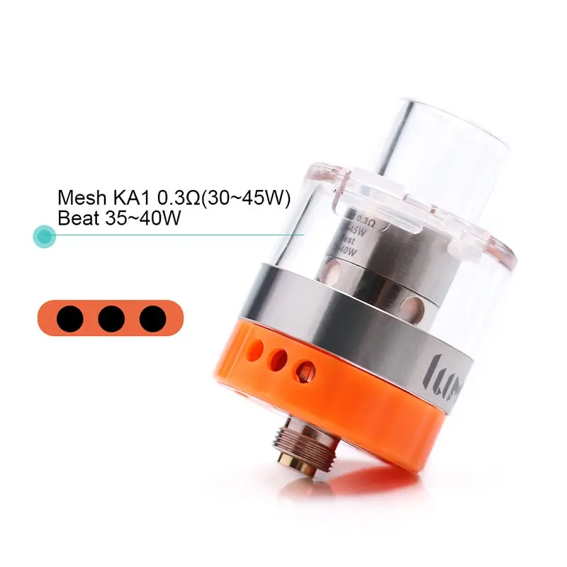 2 шт./лот Geekvape Lumi Танк использовать 0.3ohm supermesh катушки Топ заполнения электронная