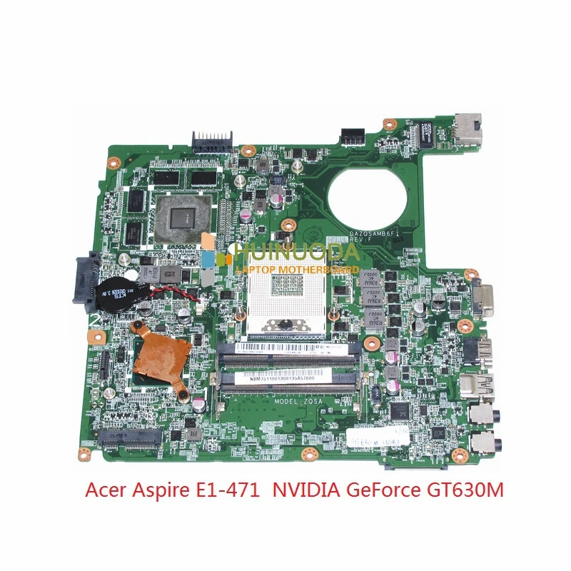 NOKOTION DAZQSAMB6F1 NBM7511001 NB.M7511.001 для acer aspire E1 471 материнская плата ноутбука NVIDIA GeForce GT630M 1GB
