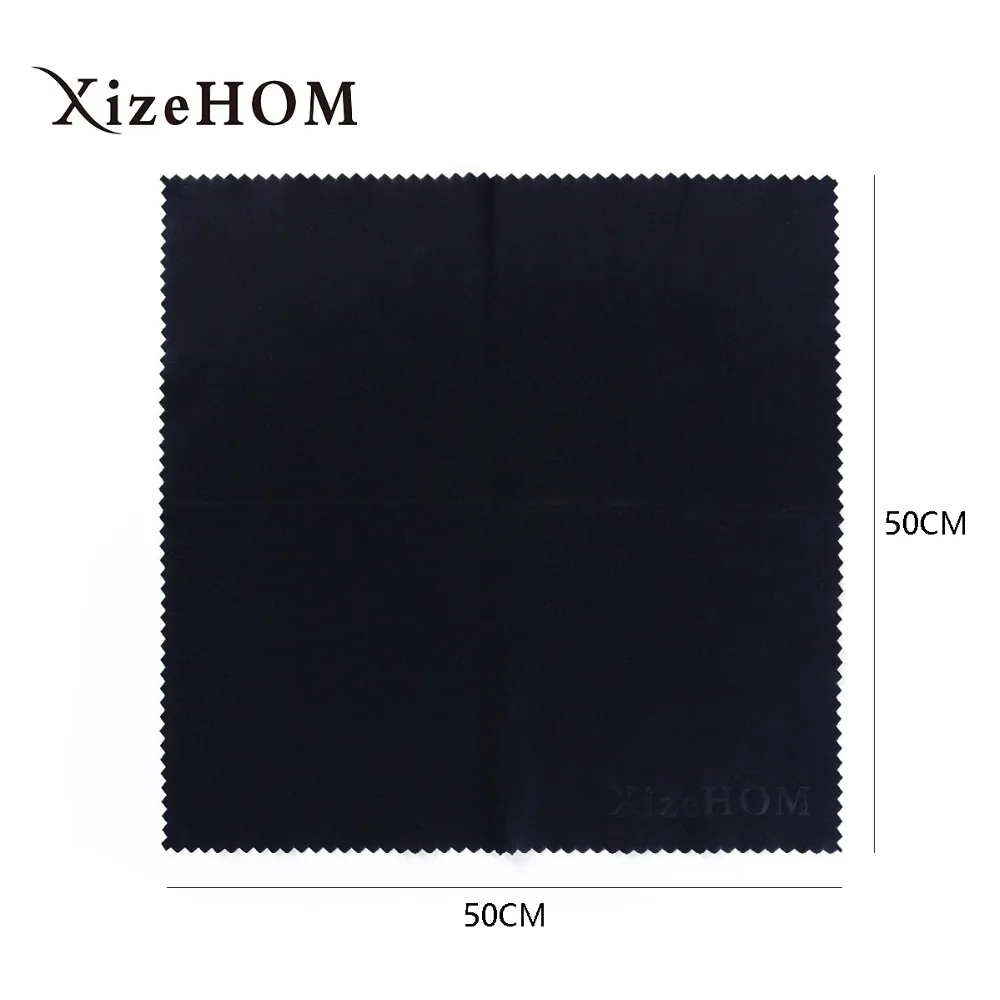 XizeHOM 50*50 см большая салфетка из микрофибры для очистки всех очков объективов