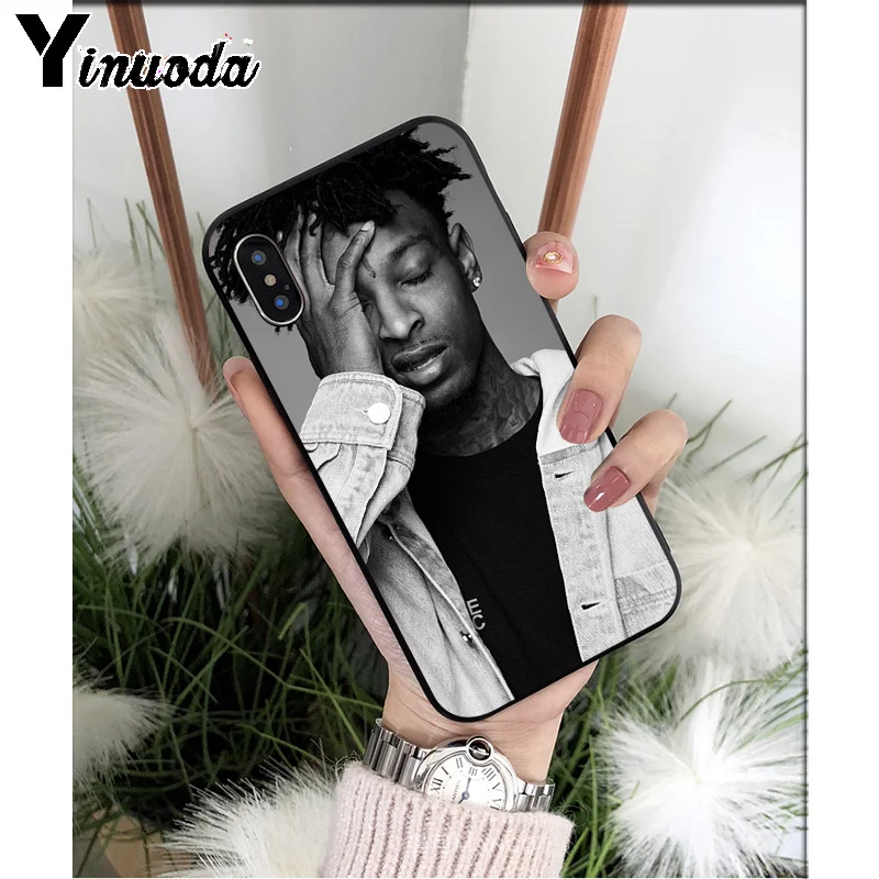 A15 Yinuoda Rapper 21 Savage высококачественный чехол для iPhone X XS MAX 6 6S 7 7plus 8 8Plus 5 5S XR - Цвет: A15