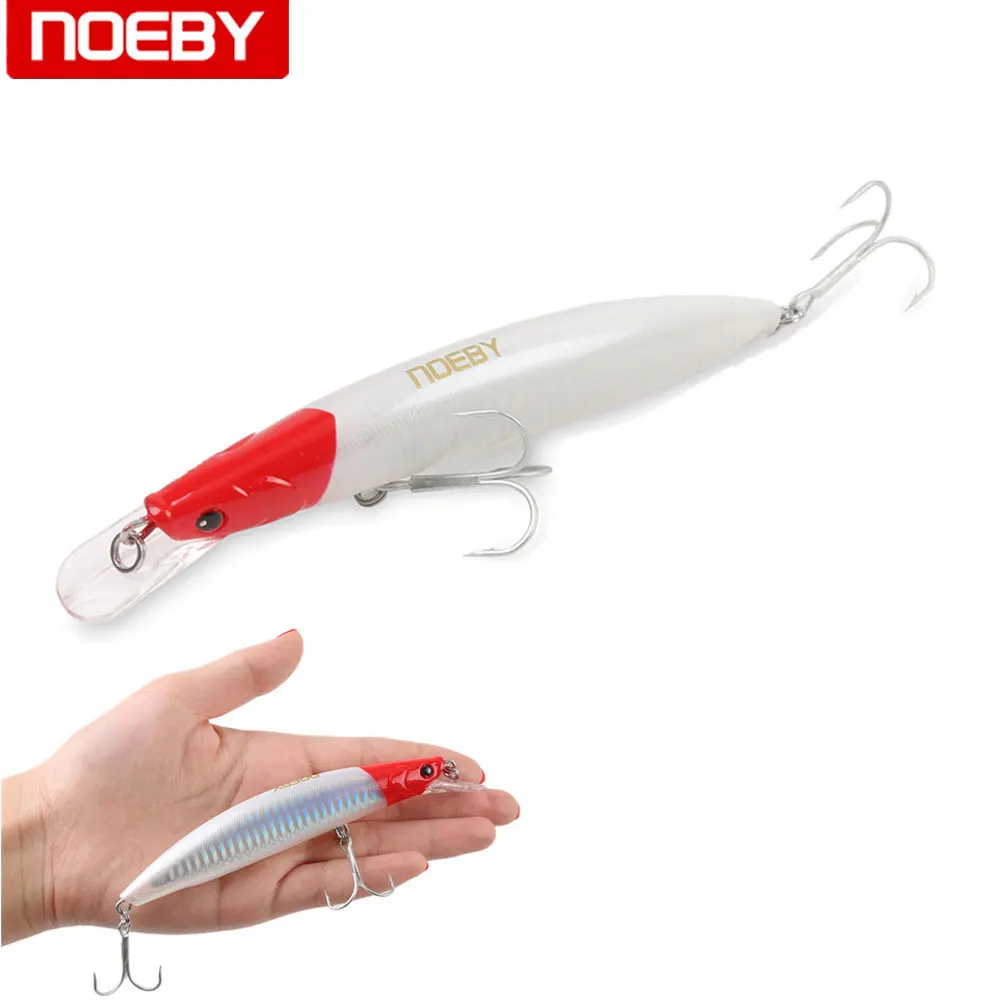 NOEBY крючок для рыбалки бас Щука Walleye форель пластик Рыбалка воблер Жесткий