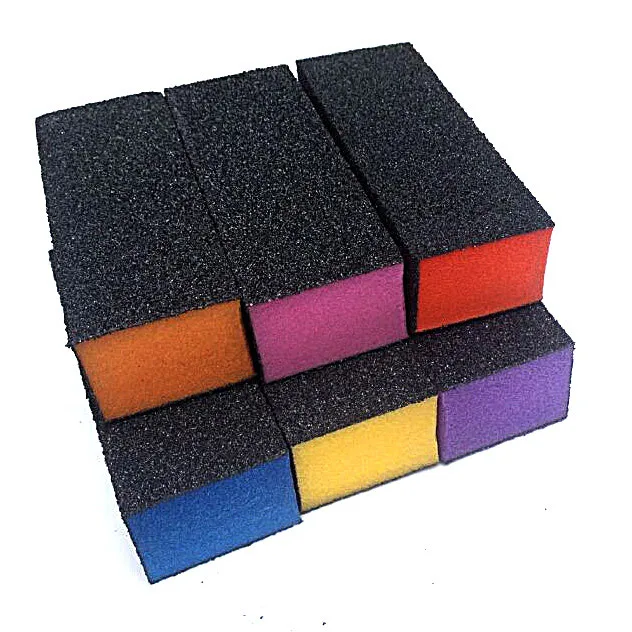 

5pcs/Lot black Sanding block mix color heart Buffing Sanding Buffer Files Block Acrylic Nail Art Manicure Set New design,Perfect