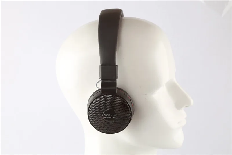 SMILYOU Bluetooth гарнитура светящийся светодиодный Большой наушник головной телефон компьютер ПК Беспроводные наушники микрофон FM TF для телефона iphone