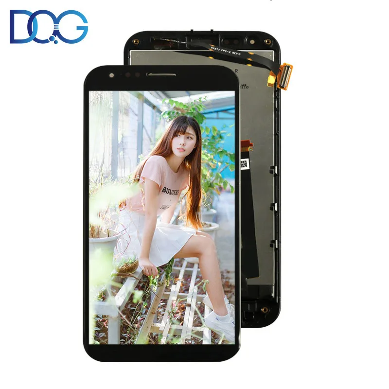 4.7-дюймовый сенсорный экран для Asus Padfone 2 II A68 LCD с рамкой модуля монитора панели сенсорного стекла сборки замены