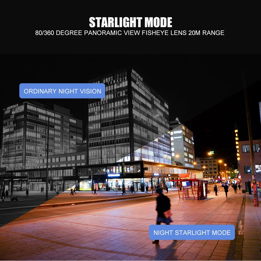 HD 2MP 1080P POE Starlight IP камера наружная 0 0001lux дневная и Ночная полноцветная 5MP объектив