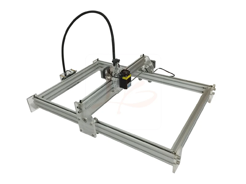 No tax ship to Russia 10w mini metal carving cnc router machine laser engraving 35*50cm | Инструменты