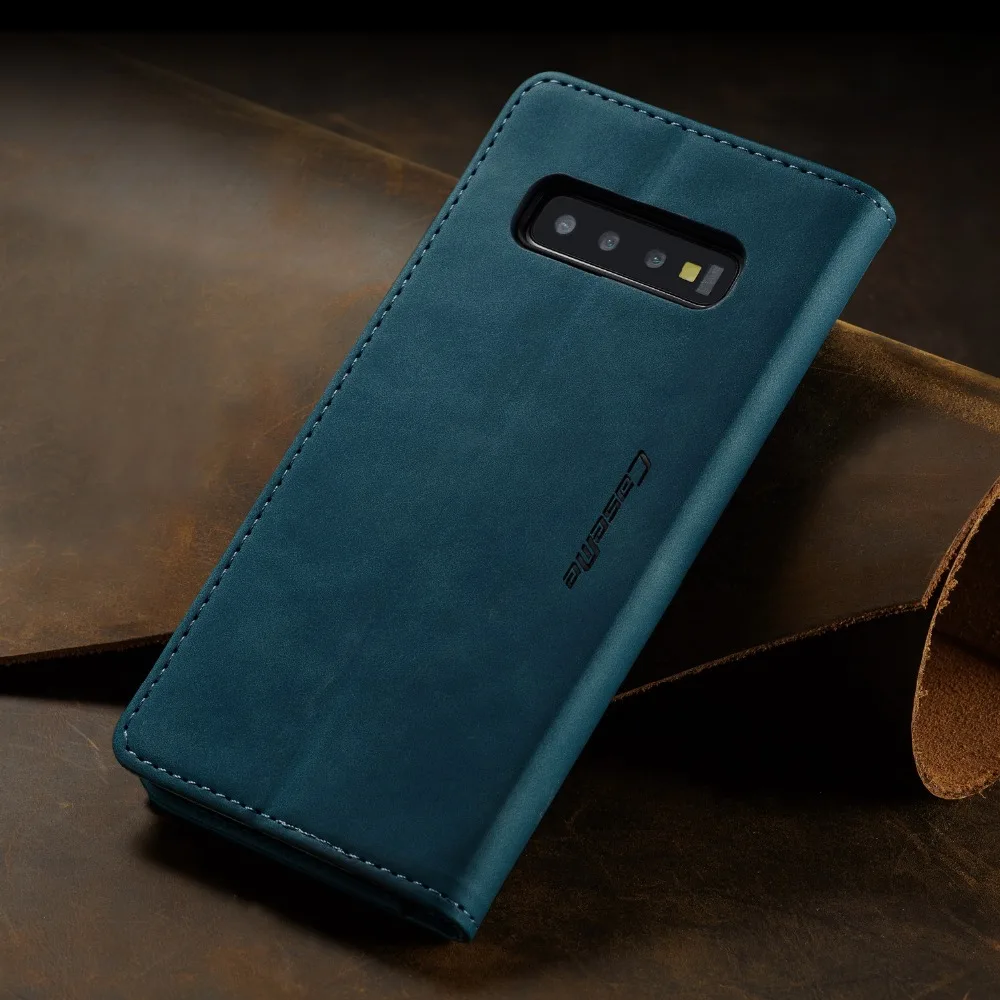 Для samsung S10 чехол ретро кожаный чехол с откидной магнитной крышкой чехол-книжка с бумажником чехол для samsung Galaxy A50 A70 S10 плюс S8 S9 S7 Coque