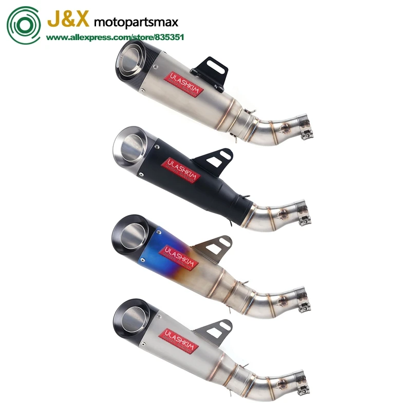 

MT-03 MT03 мотоцикл выхлопной глушитель выхлопной трубы среднего звена трубы Escape для YAMAHA YZF-R3 R3 R25 R30 2014 до 2019 слипоны выхлопных газов