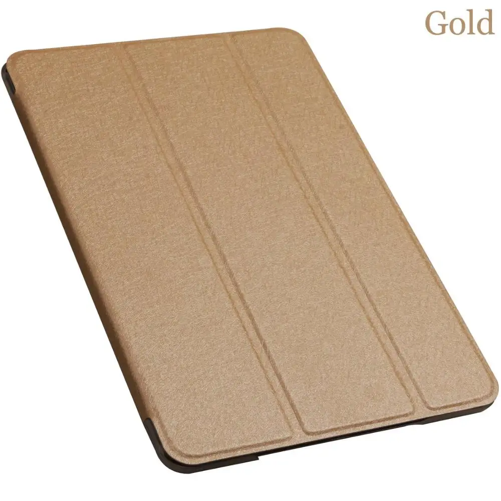 gold Чехол AXD из искусственной кожи с откидной крышкой для Xiaomi Mi pad 4 Plus, 10,1 дюймов, fundas smart sleep Wake, чехол с подставкой, Ультратонкий чехол для 4 Plus - Цвет: gold