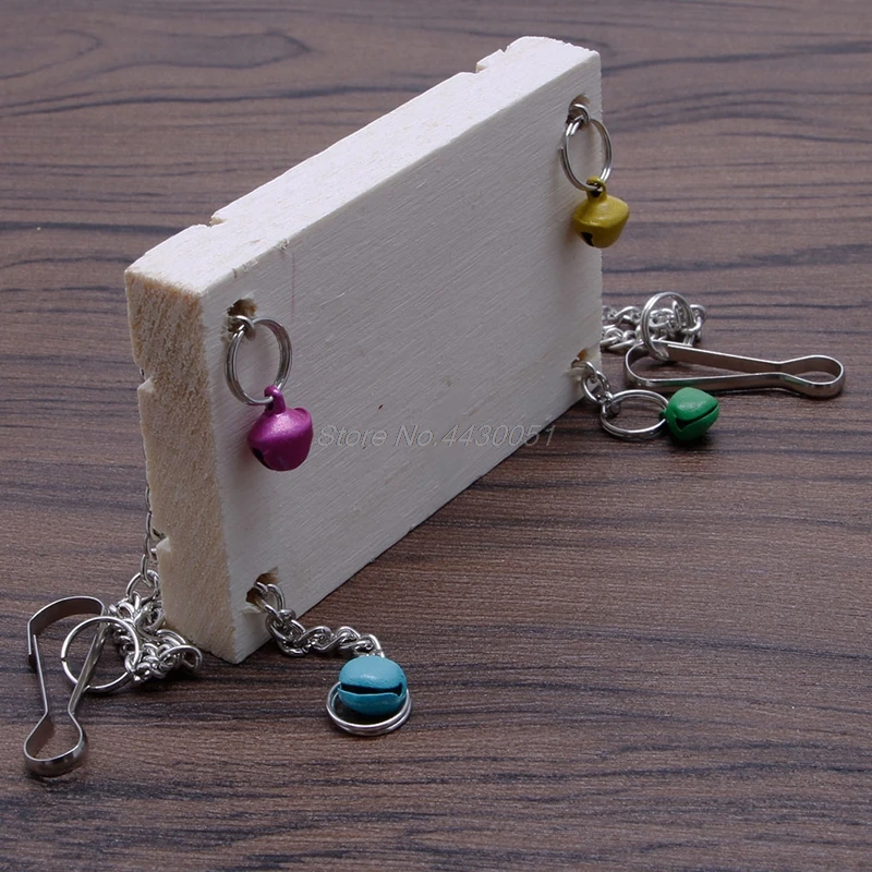 Хомяк игрушки качели крыса мышь упряжка попугай деревянный хомяк горячая