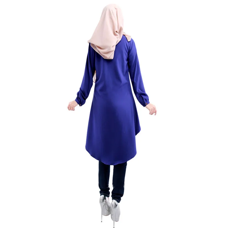 Мусульманские женщины хиджаб с длинными рукавами платье макси abaya jalabiya исламские