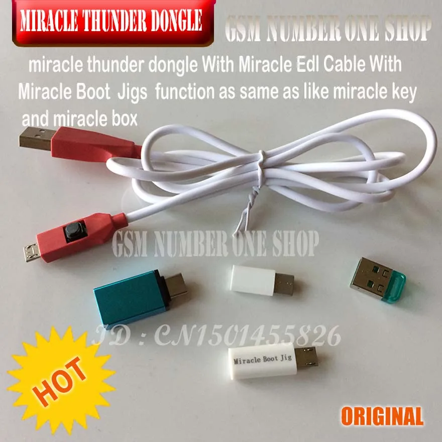 Новый набор ключей Miracle Thunder pro кабель edl & miracle boot Jig Emmc Solution FRP Flash Generic mode no need