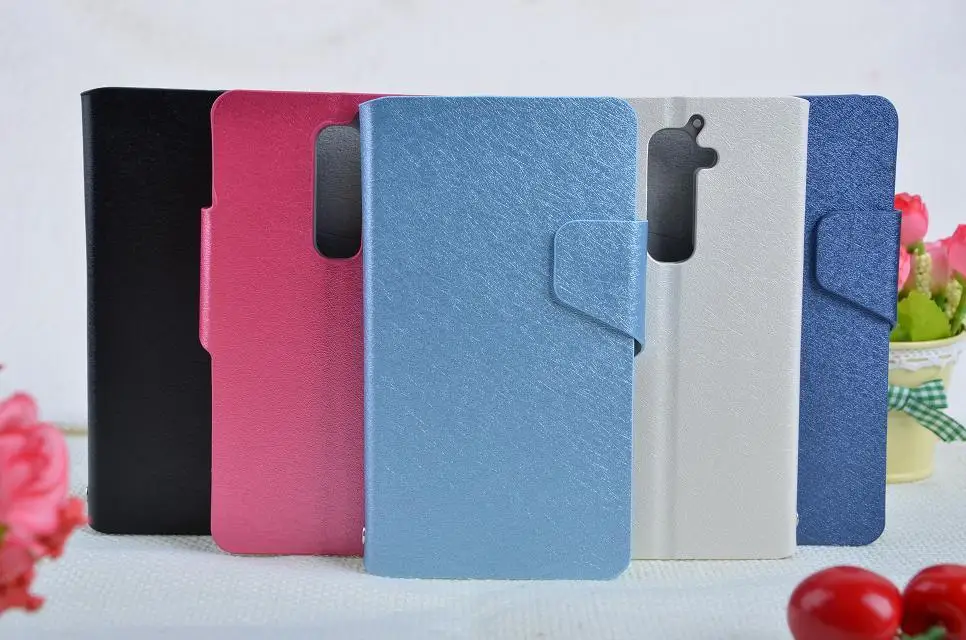 1PCS 2014 New Luxury Flip Genuine / Real Leather Case Cover For LG G2 D802 Original Mobile Phone Bag Black Wholesale |