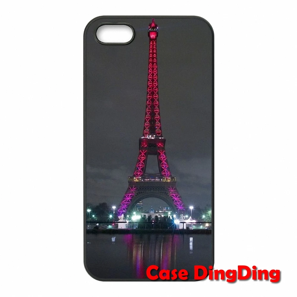 Эйфелева башня с розовые лепестки для Moto X1 X2 G1 E1 Razr D1 D3 iPhone 4 4S 5 5C SE 6 S плюс iPod Touch