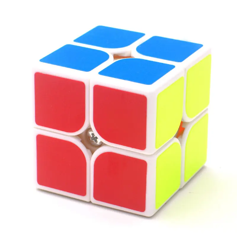 YJ 2x2 волшебный куб 2x2x2 2 слоя скоростной Куб Профессиональная игрушка головоломка