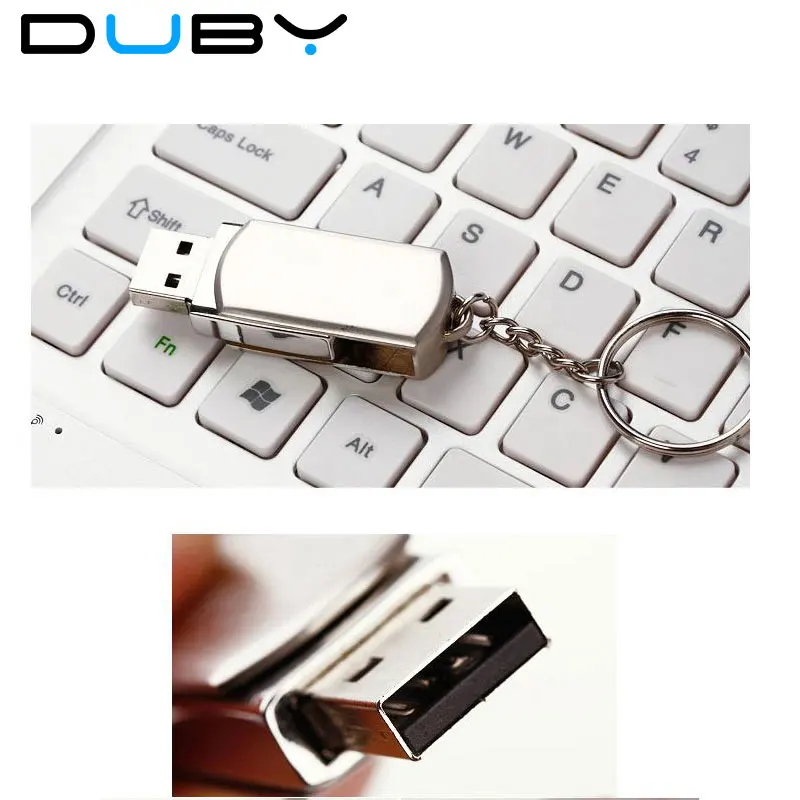 Вращающийся металлический pendirve карту флэш памяти с интерфейсом usb 2 0 флеш