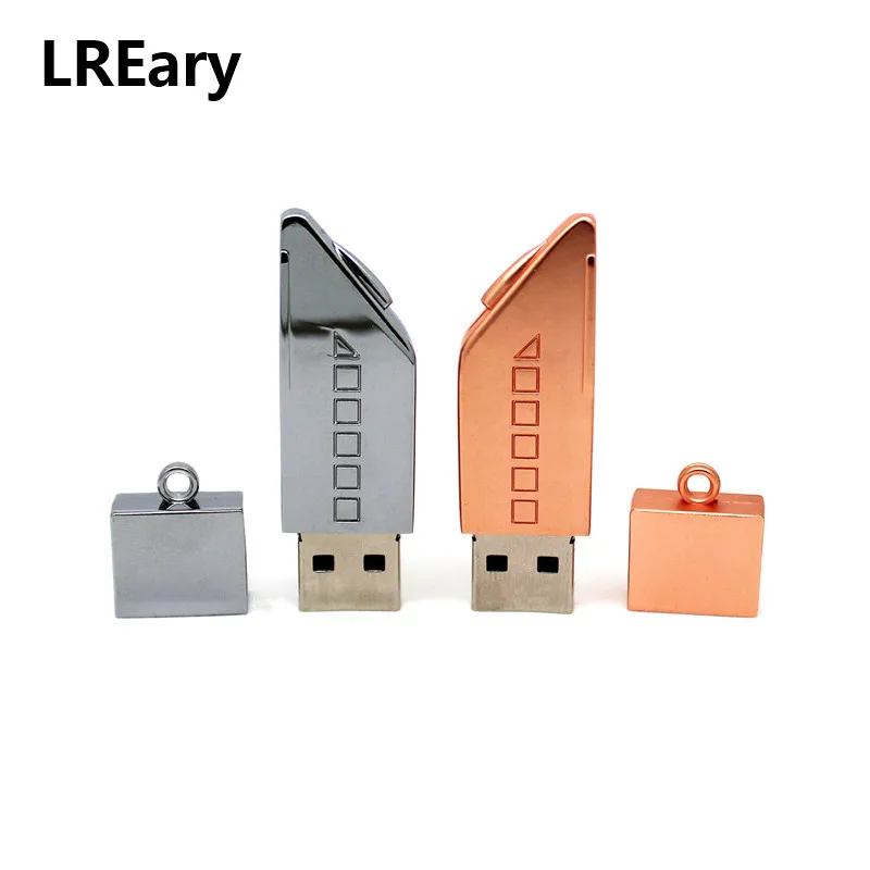 Металлическая флеш диск USB 2 0 высокоскоростная ручка для поезда 4 Гб 8gb16гб 32 64