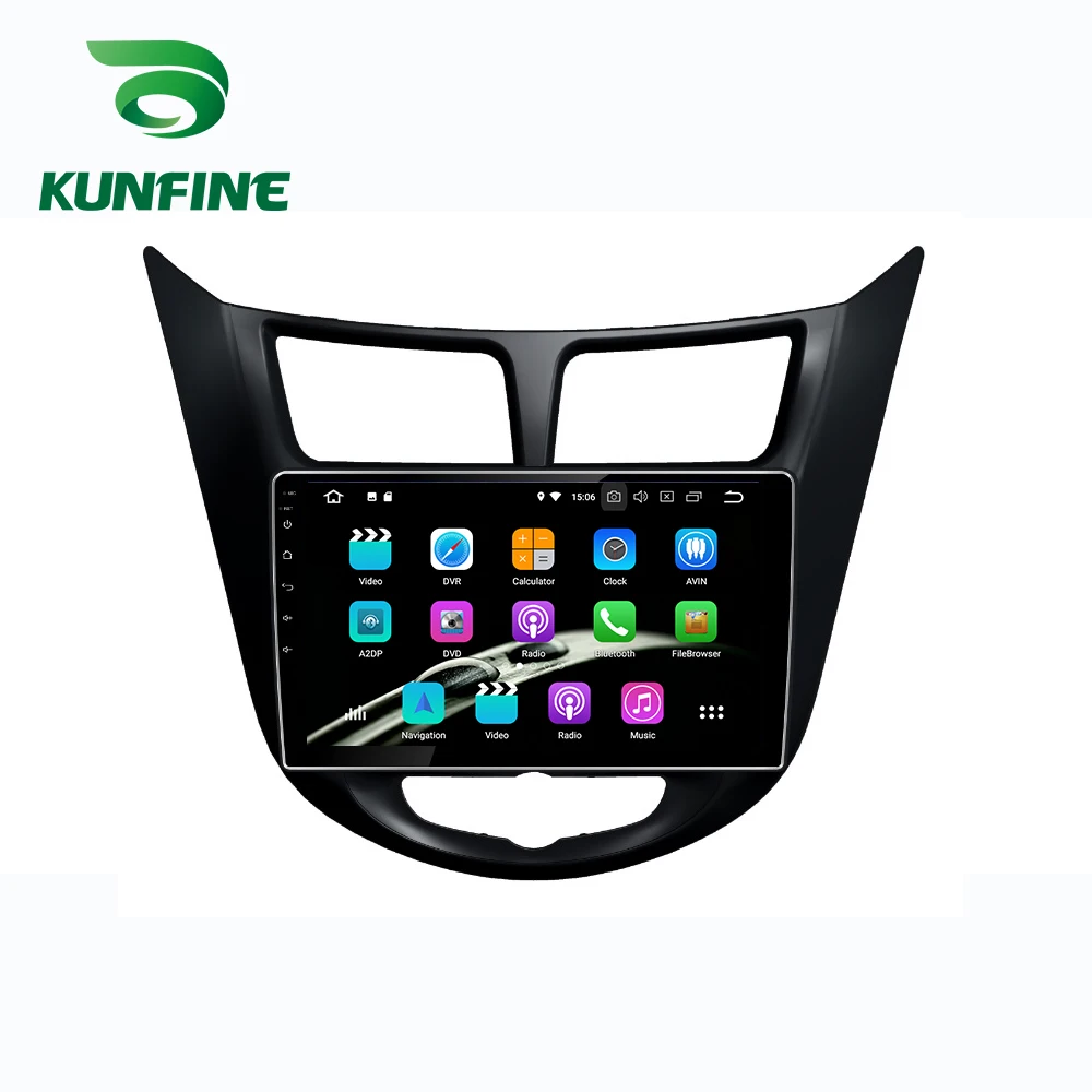 Android 9 0 Ram 4G Rom 64G PX6 Cortex A72 автомобильный DVD GPS мультимедийный плеер стерео для Hyundai