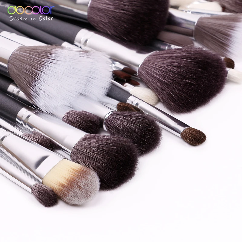 29PCS makeup brush kit Professional Cosmetic Brush set High Quality Makeup Set With Case nature bristle make up brushes