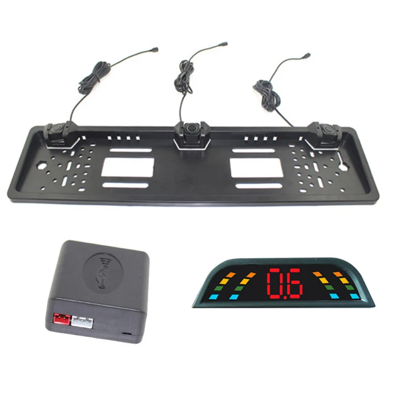 Лидер продаж Автомобильный датчик парковки светодиодный дисплей рамка